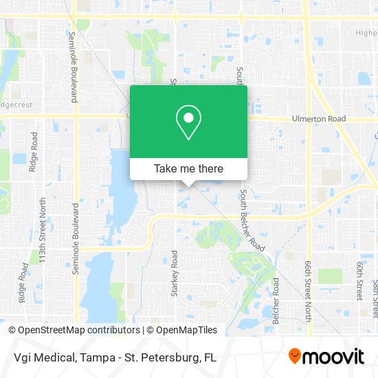 Mapa de Vgi Medical