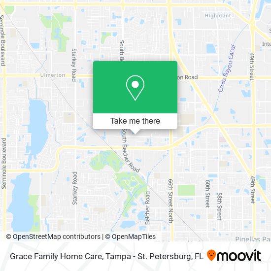 Grace Family Home Care map