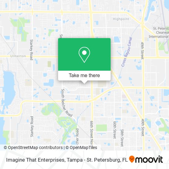 Mapa de Imagine That Enterprises