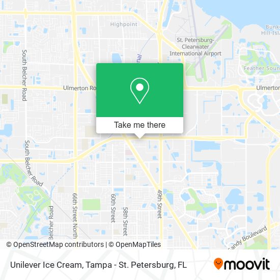 Mapa de Unilever Ice Cream
