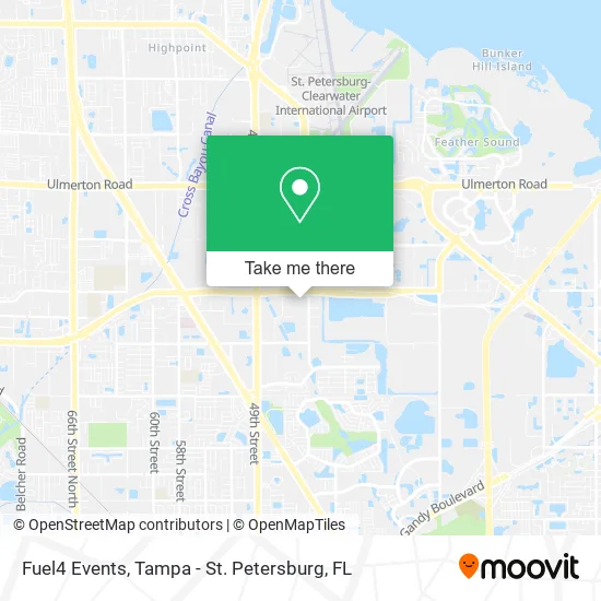 Mapa de Fuel4 Events
