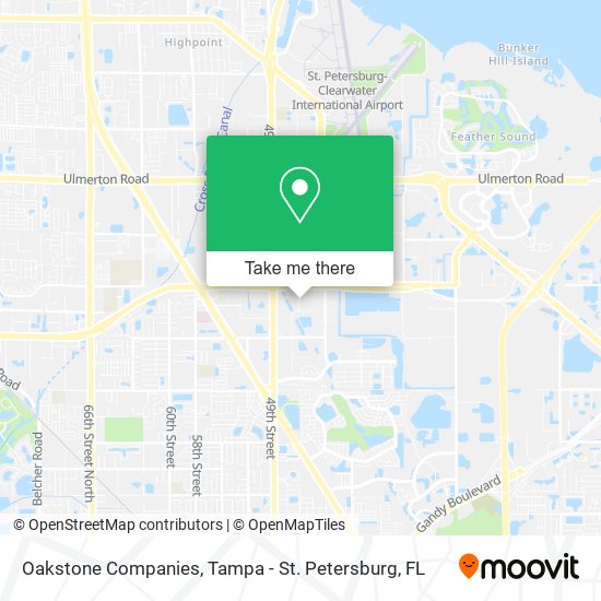 Oakstone Companies map