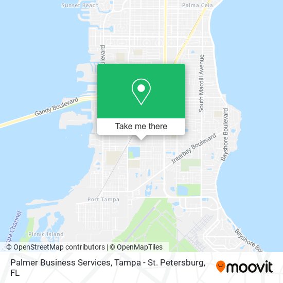 Palmer Business Services map