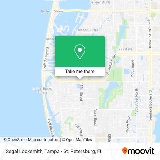 Mapa de Segal Locksmith