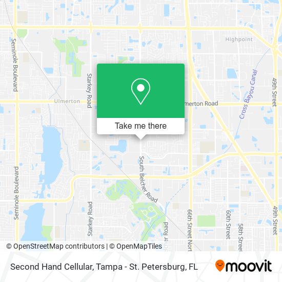 Second Hand Cellular map