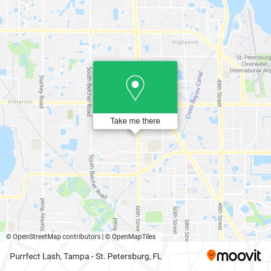 Purrfect Lash map