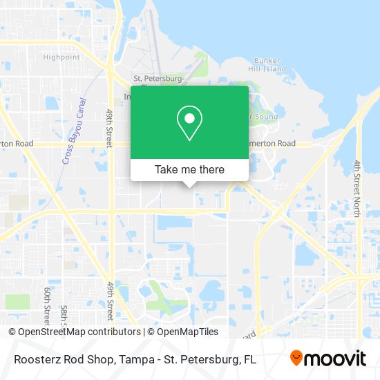 Mapa de Roosterz Rod Shop