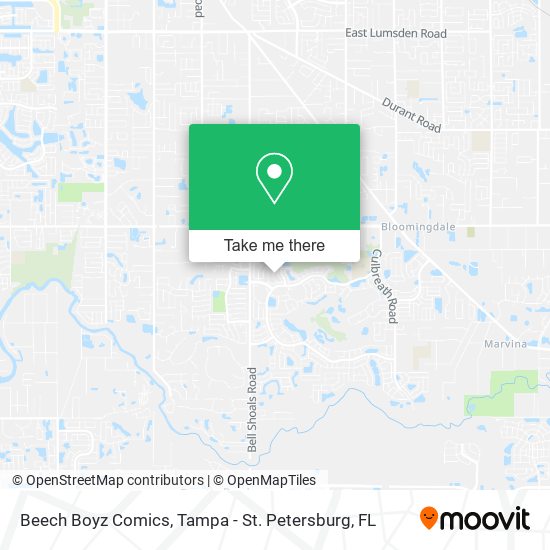 Beech Boyz Comics map