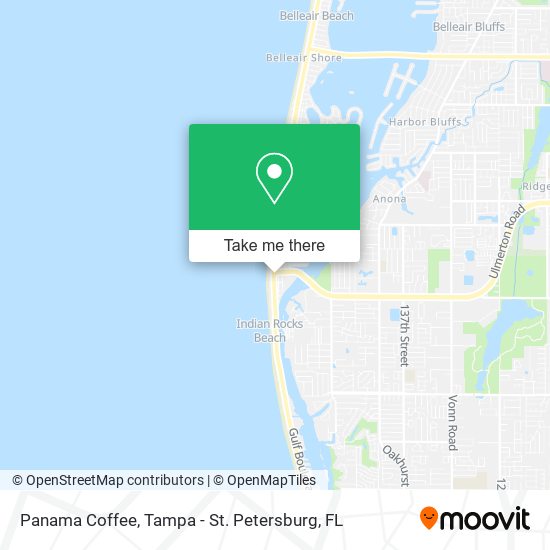Panama Coffee map