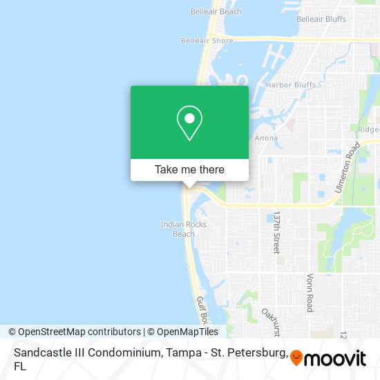 Sandcastle III Condominium map