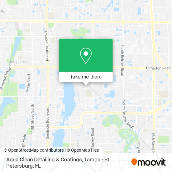 Aqua Clean Detailing & Coatings map