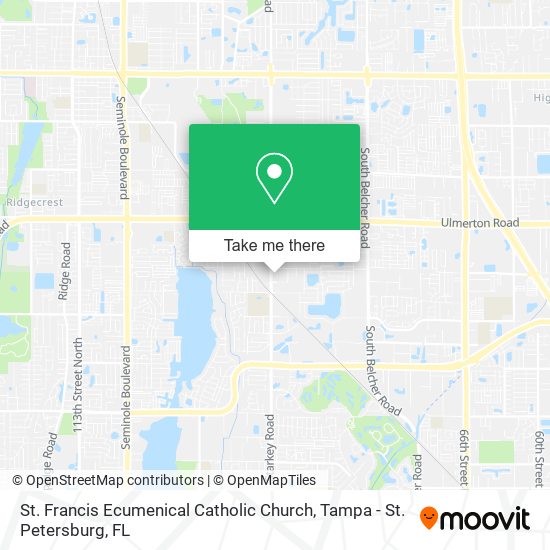 St. Francis Ecumenical Catholic Church map