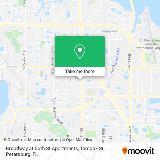 Broadway at 66th St Apartments map