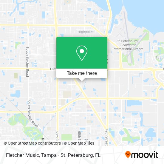 Fletcher Music map