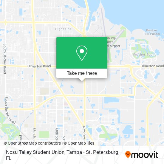 Mapa de Ncsu Talley Student Union
