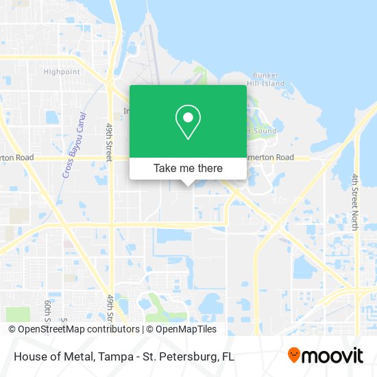 House of Metal map
