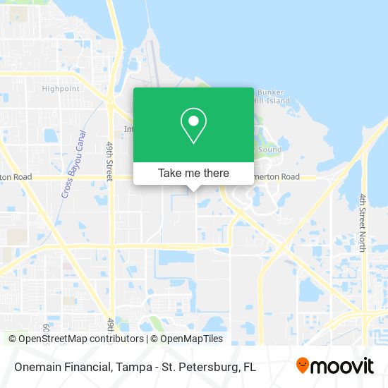 Onemain Financial map
