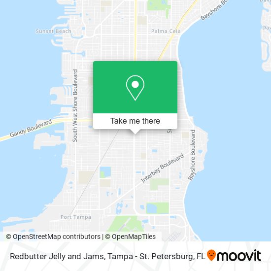 Redbutter Jelly and Jams map