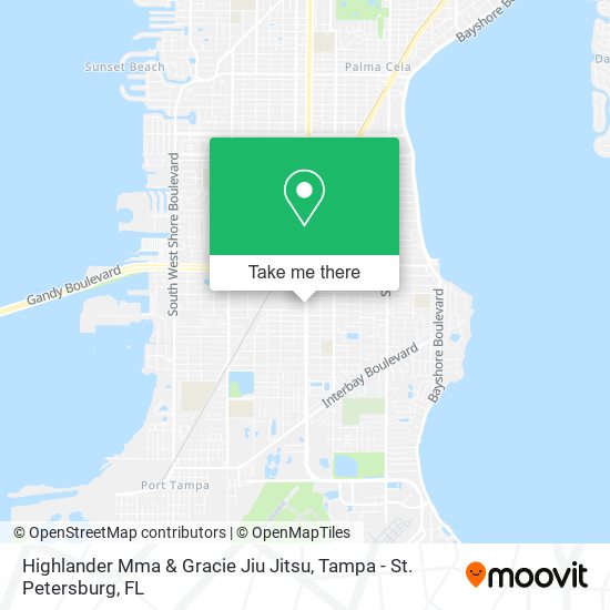 Highlander Mma & Gracie Jiu Jitsu map