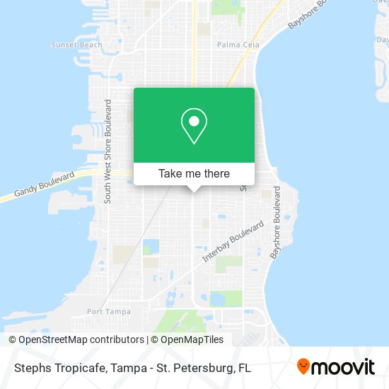 Stephs Tropicafe map