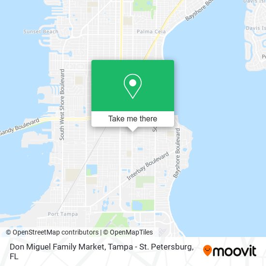 Mapa de Don Miguel Family Market