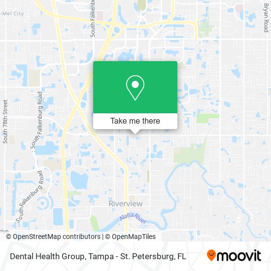 Dental Health Group map