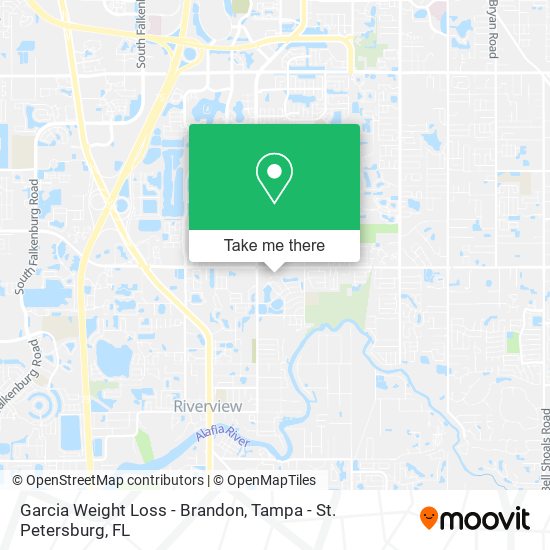 Mapa de Garcia Weight Loss - Brandon