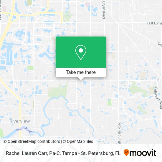 Rachel Lauren Carr, Pa-C map