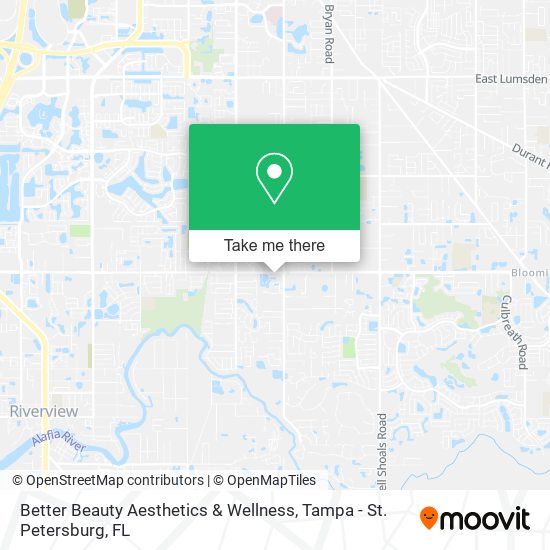 Mapa de Better Beauty Aesthetics & Wellness