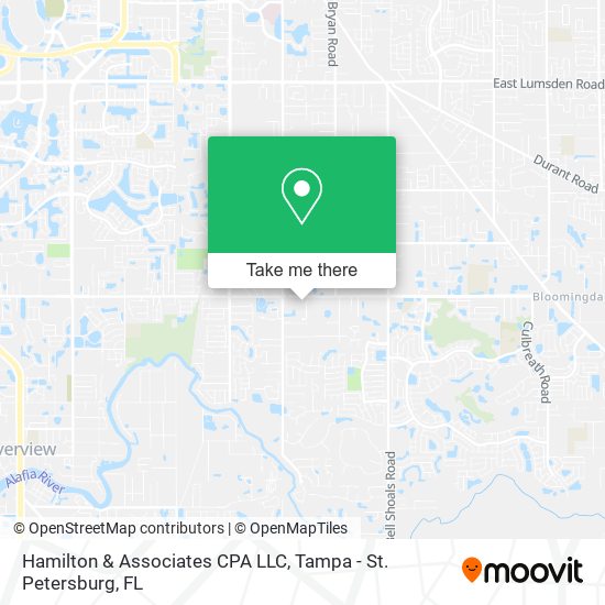 Mapa de Hamilton & Associates CPA LLC