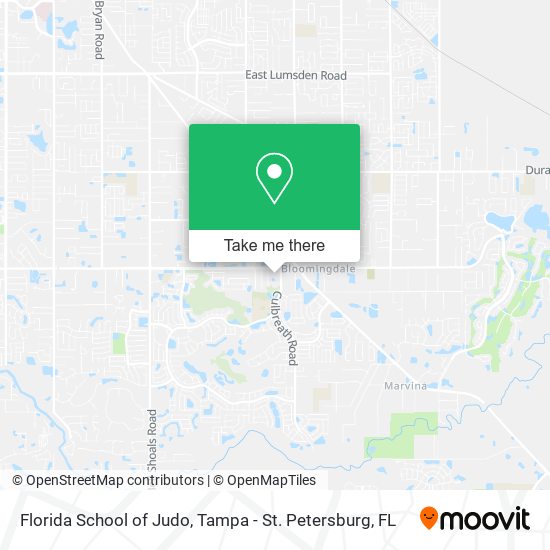Mapa de Florida School of Judo
