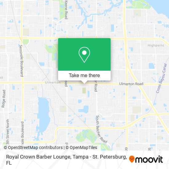 Mapa de Royal Crown Barber Lounge