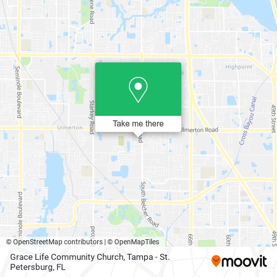 Grace Life Community Church map