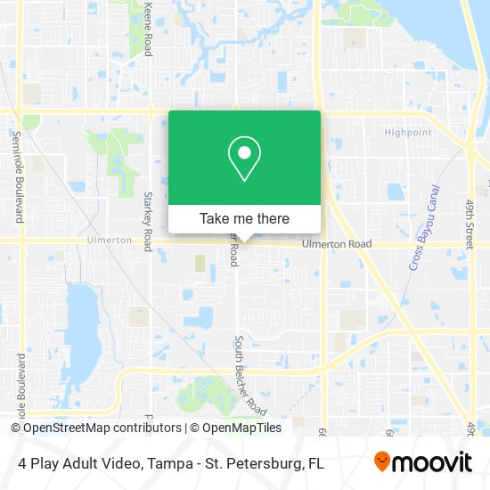 4 Play Adult Video map