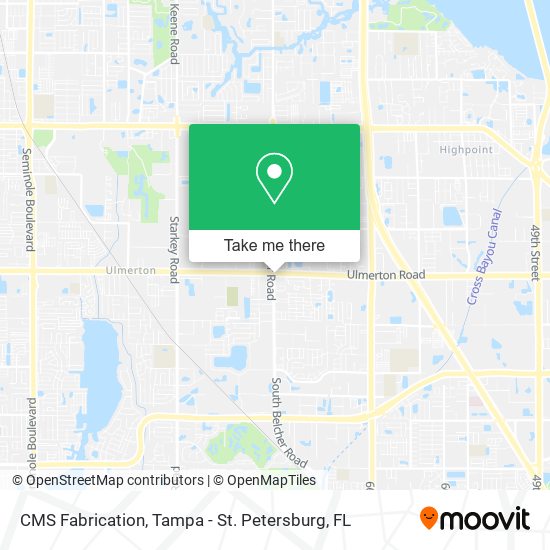 CMS Fabrication map