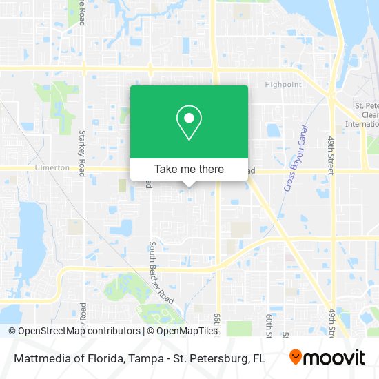 Mattmedia of Florida map