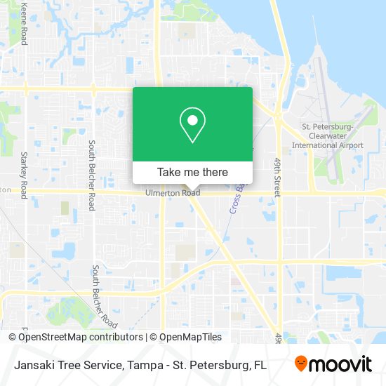 Jansaki Tree Service map