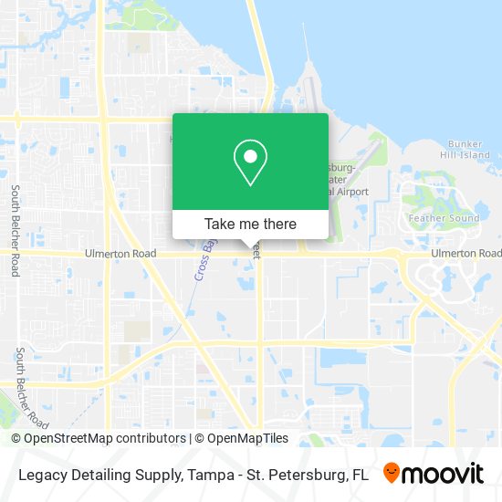 Legacy Detailing Supply map