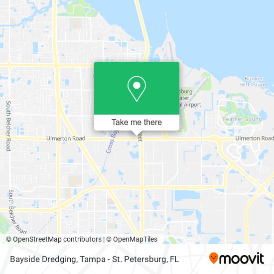Bayside Dredging map