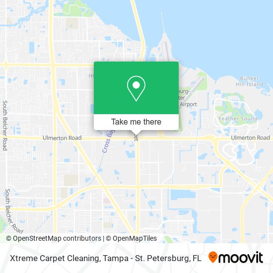 Xtreme Carpet Cleaning map