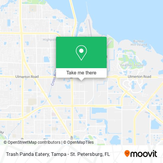 Trash Panda Eatery map