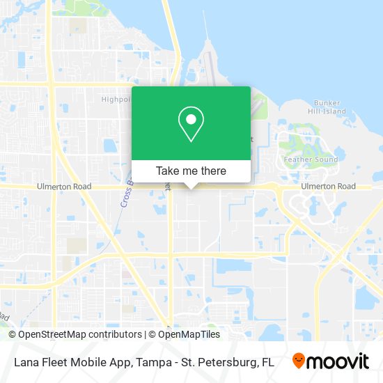 Mapa de Lana Fleet Mobile App