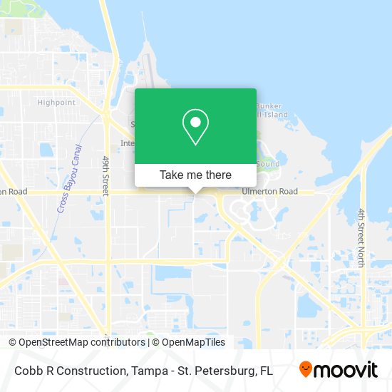 Mapa de Cobb R Construction