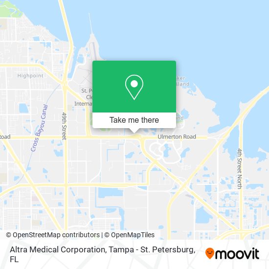 Mapa de Altra Medical Corporation