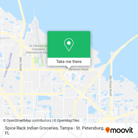 Spice Rack Indian Groceries map