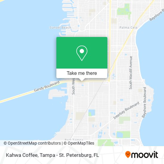Kahwa Coffee map