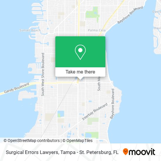 Surgical Errors Lawyers map