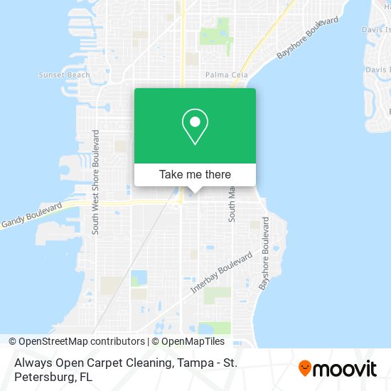 Mapa de Always Open Carpet Cleaning