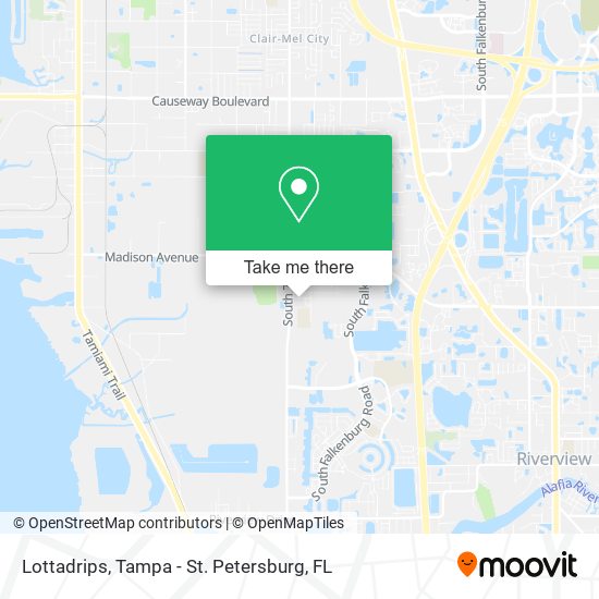Lottadrips map