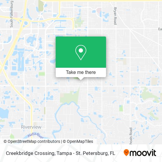 Creekbridge Crossing map